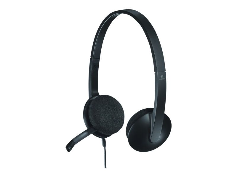 Logitech H340 USB Headset - Over-Ear - Wired