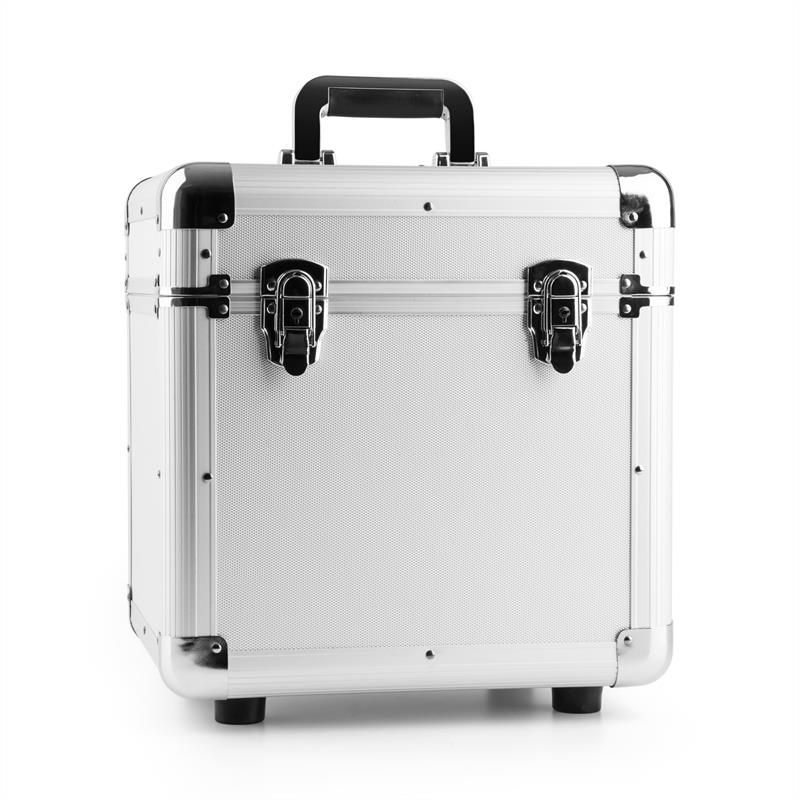 Power Dynamics RC100 12' Vinyl Record Case - Silver