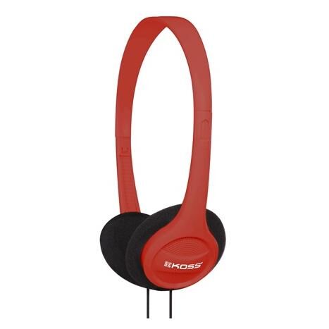 Koss KPH7 Casques Avec fil Arceau Musique Rouge