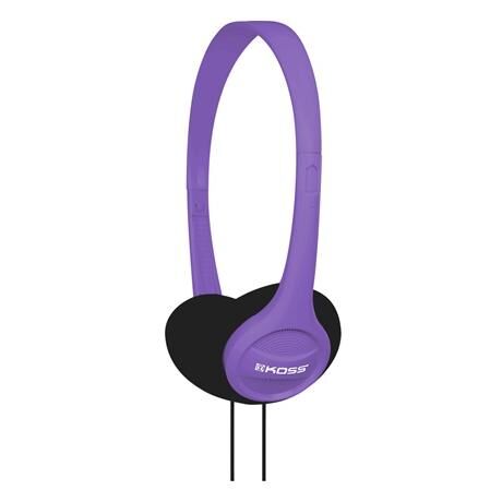 Koss KPH7 Wired Headphones, Purple