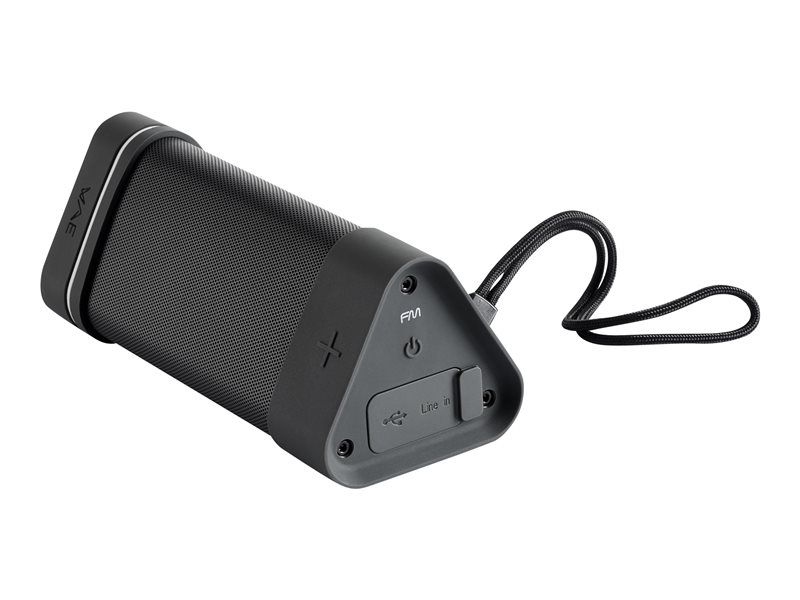 Hercules 04Plus FM Wireless Bluetooth Speaker - Black