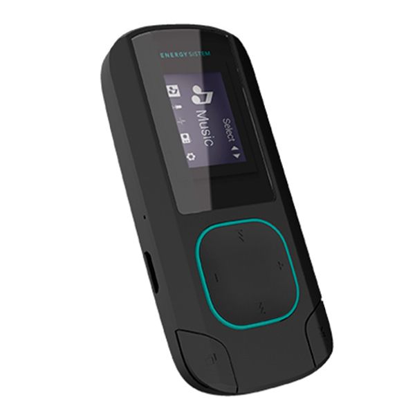 Energy MP3 Clip Bluetooth Speaker, Mint, 8GB