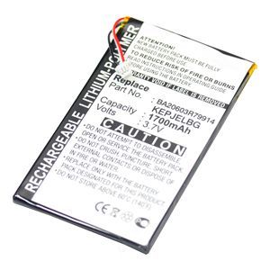 Subtel Creative Zen Vision M Battery (1200mAh, Black)