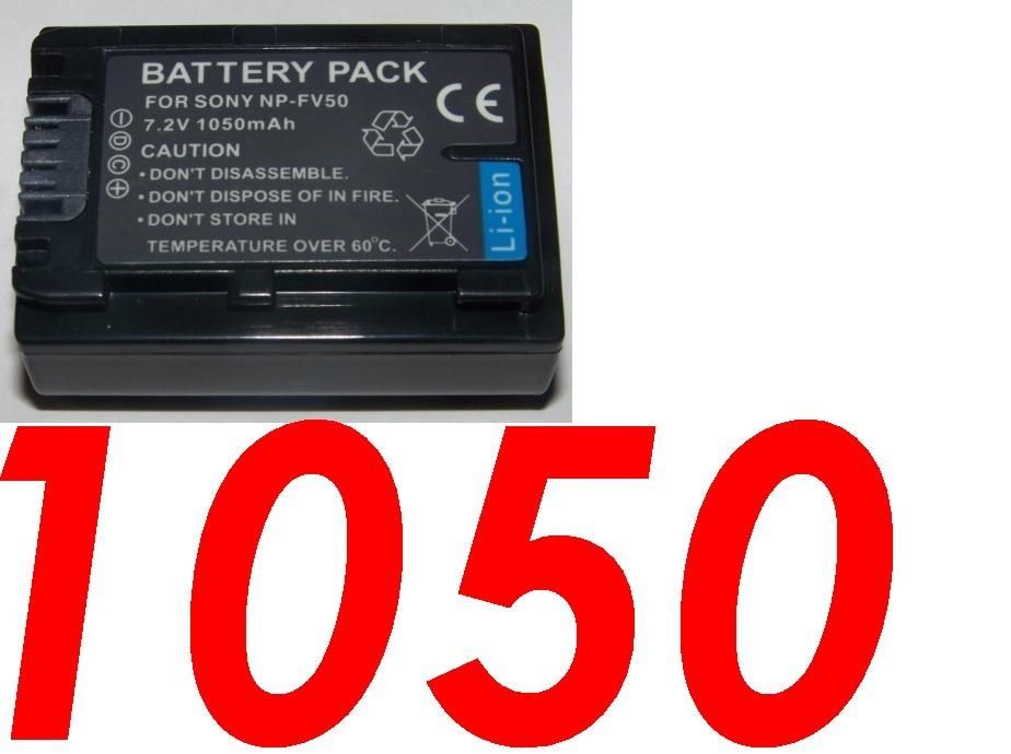 Subtel Sony Battery - NP-FV50, NP-FV70, NP-FV100 (Compatible Models: See Description)