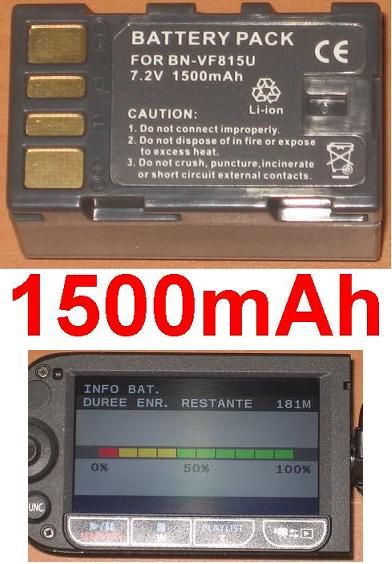 Cellonic JVC Battery (BN-VF808U/BN-VF815U/BN-VF823U)