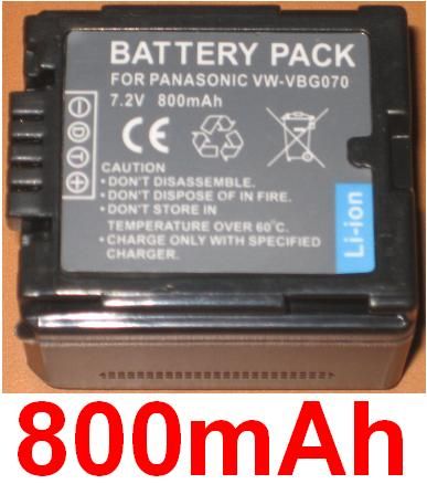 Subtel Panasonic Battery - VW-VBG Series (070, 130, 260)