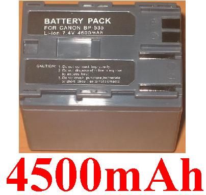 Subtel Battery for Canon BP-522/BP-535 (Compatible Models: See Description)
