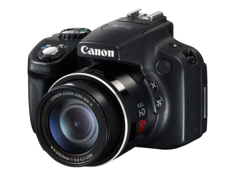 Appareil photo numérique Canon PowerShot SX50 HS - 12,1 mégapixels, zoom optique 50x