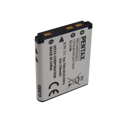 Batería Li-ion de Pentax 720 mAh (3,7 V) para cámaras y videocámaras Ricoh