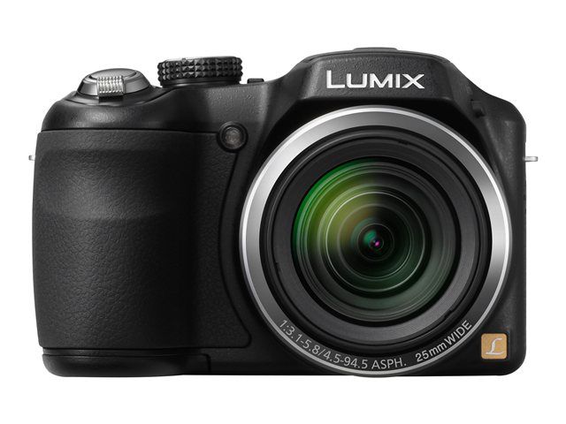 Appareil photo compact numérique Panasonic - 16,1 MP - 720p - Zoom optique 21x - Noir