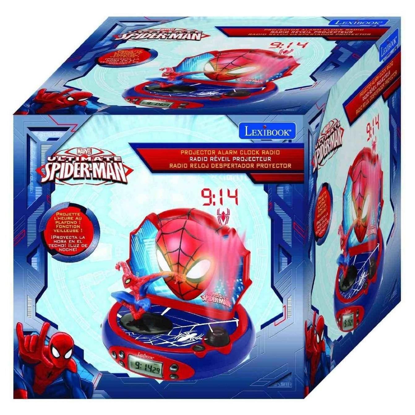 Lexibook Spider-Man Alarm Clock Projector