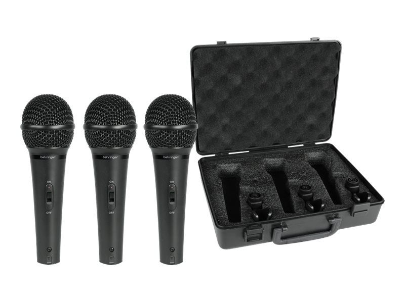Behringer Dynamic Microphone Ultravoice XM1800S - Microphone (3-Pack)