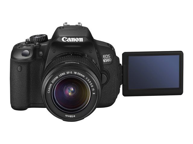 Canon EOS 650D Digital Camera - Reflex - 18MP - APS-C - 1080p/30fps - 7.5x Optical Zoom EF-S 18-135mm Lens