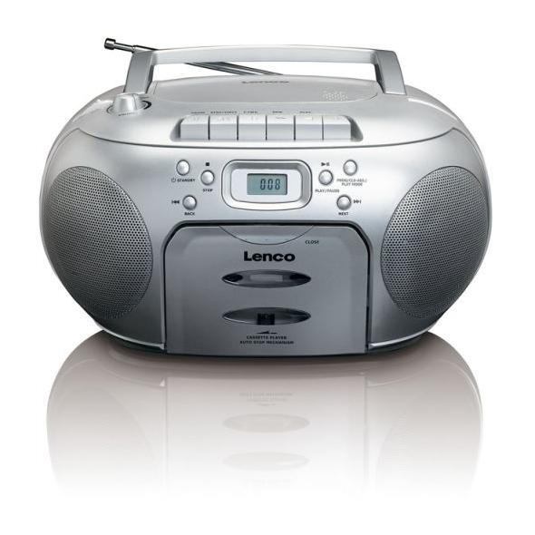 Lenco SCD-420 Digital 13W FM Radio - Silver