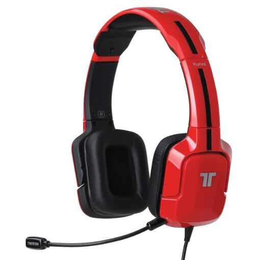 Tritton Kunai Stereo Headset for Wii U & 3DS - Red