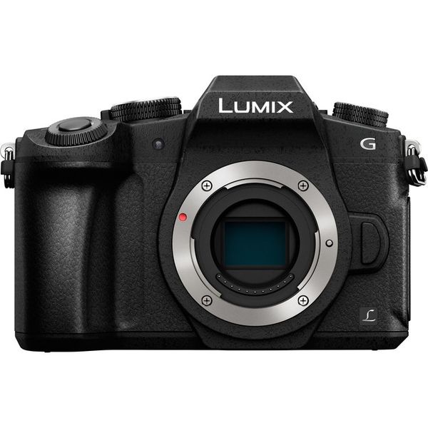 Panasonic Lumix G DMC-G80 Camera - 16MP Mirrorless - 4K/30fps - Wi-Fi - Black