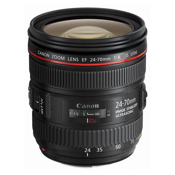 Objetivo Canon EF 24-70 mm f/4.0 L IS USM