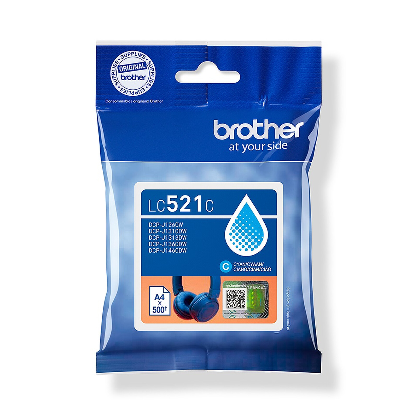 Brother LC521C Cyan