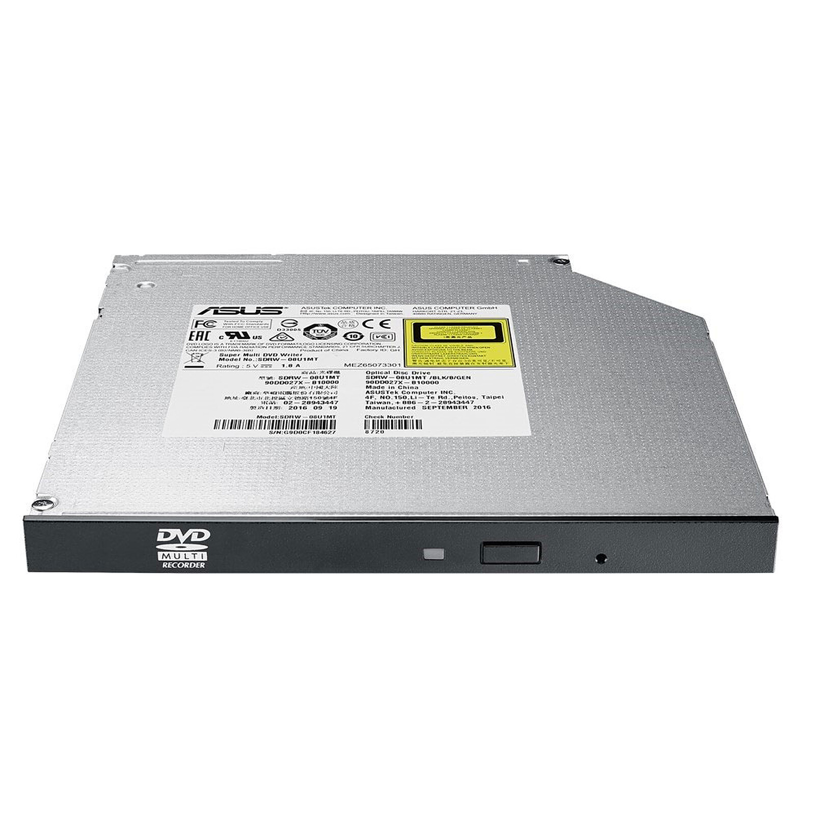 Unidad de DVD interna ASUS SDRW-08U1MT