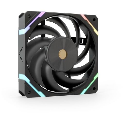 Ventilador para procesador Valkyrie VK-FANX12RB - Negro