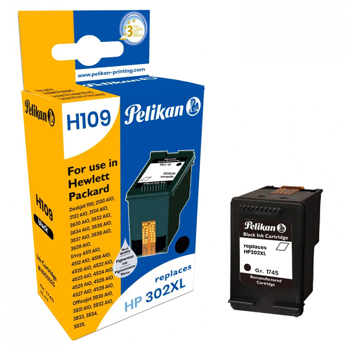 Pelikan Black Ink Cartridge 1 Piece(s)
