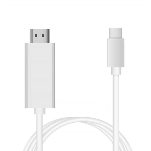 Câble USB-C vers HDMI 4K (2 mètres), Blanc