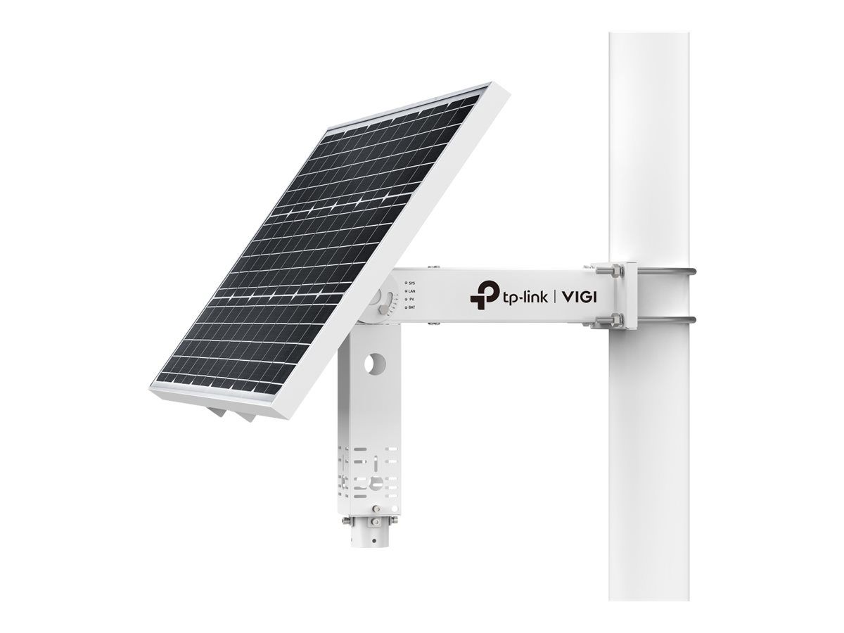 TP-Link VIGI SP9030 V1 - Panneau solaire - 90 watt - lithium - 31.2 Ah - RJ-45