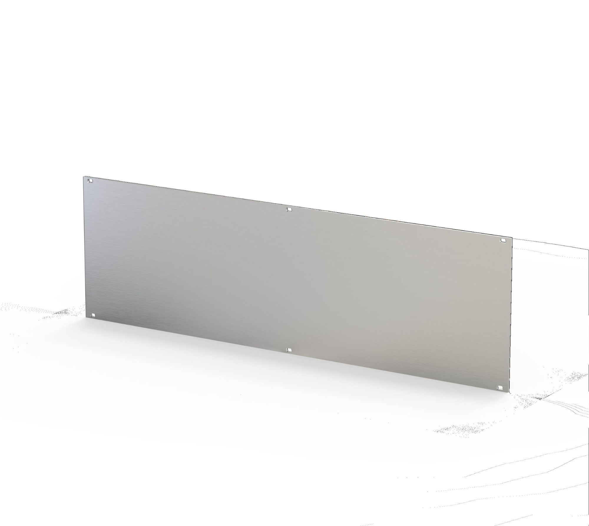 Schroff 3U Unlocked Faceplate, 84HP, 2.5mm