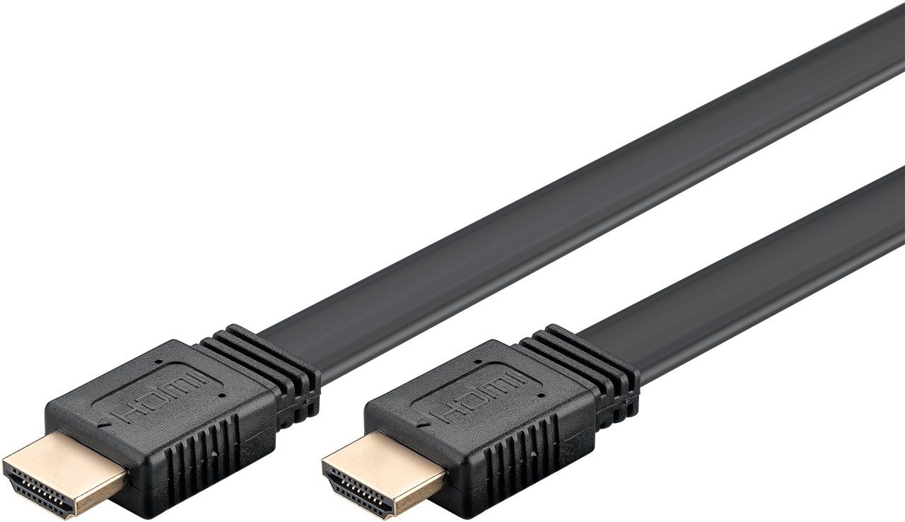 Goobay HDMI Cable 2m, Type A (Standard) - Black