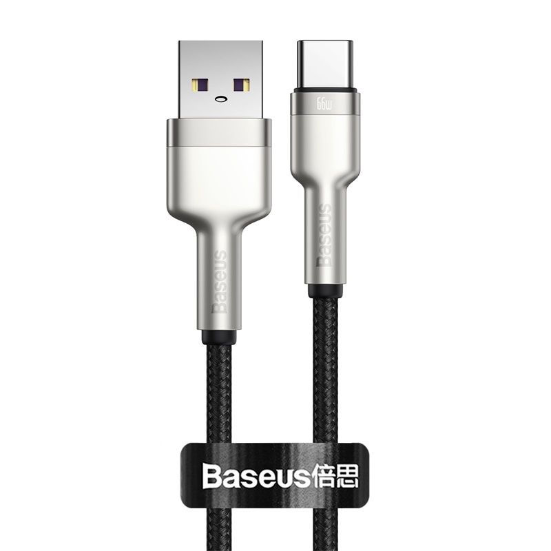 Baseus Cafule USB Cable 0.25m USB 2.0 A to C Black