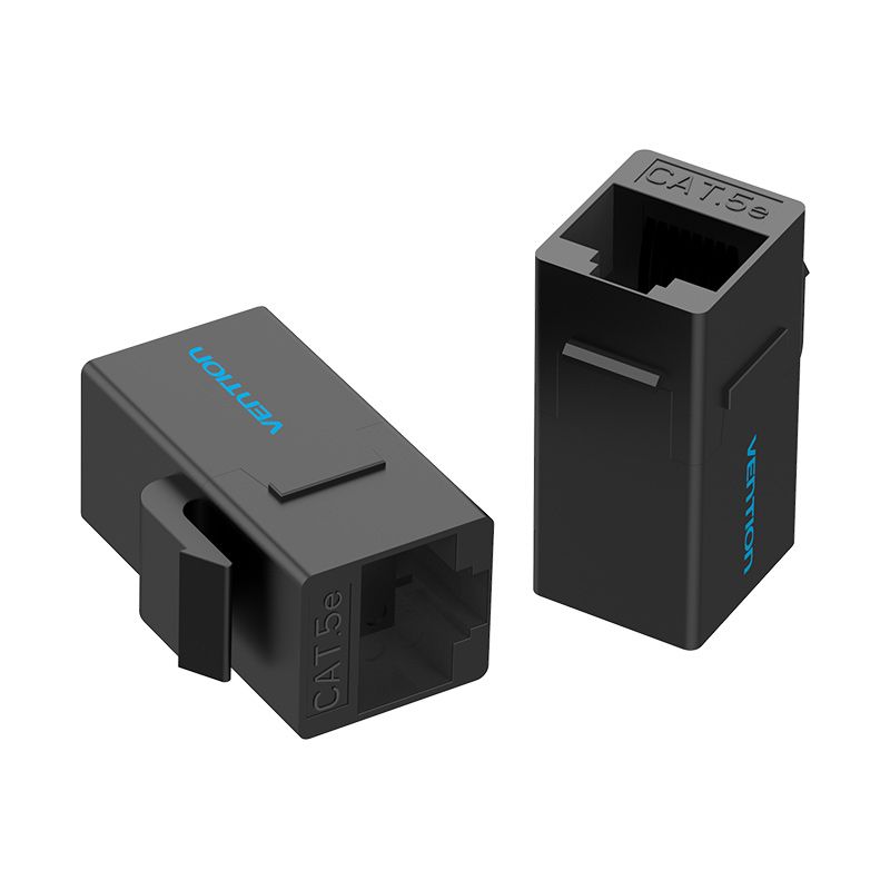Vention RJ-45 Female to Female Connector, Black