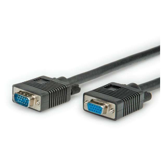 Roline HD15 M/HD15 F 10m Cable