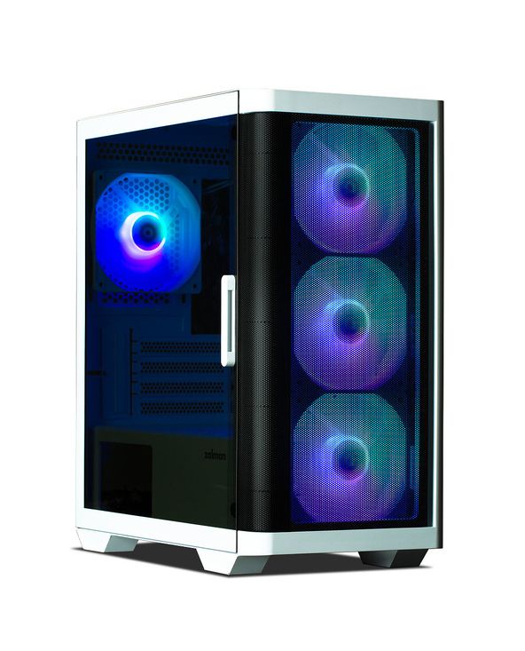 Zalman M4 RGB Micro ATX Mini PC Case - White