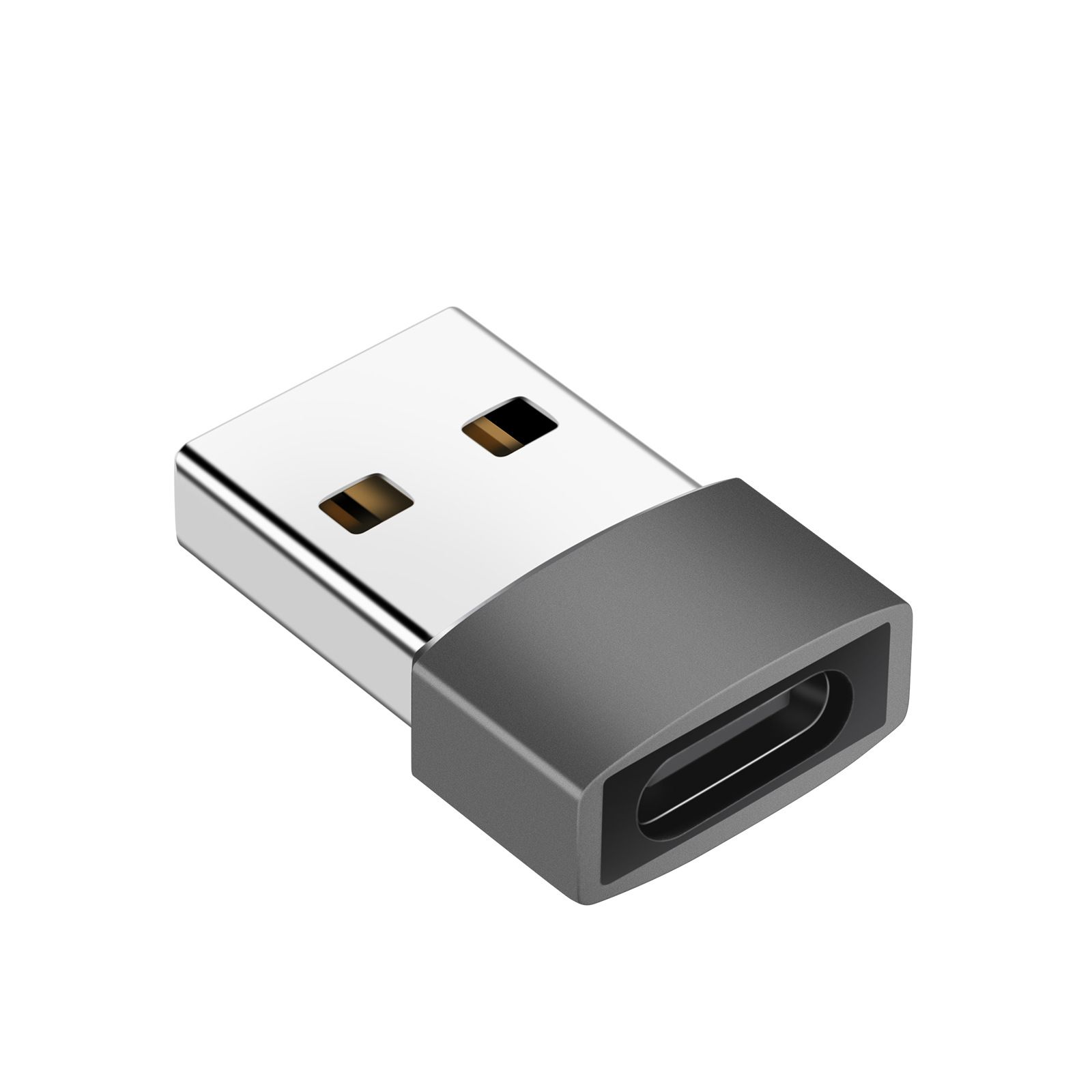 INF USB-C to USB 2.0 Adapter, Dark Grey