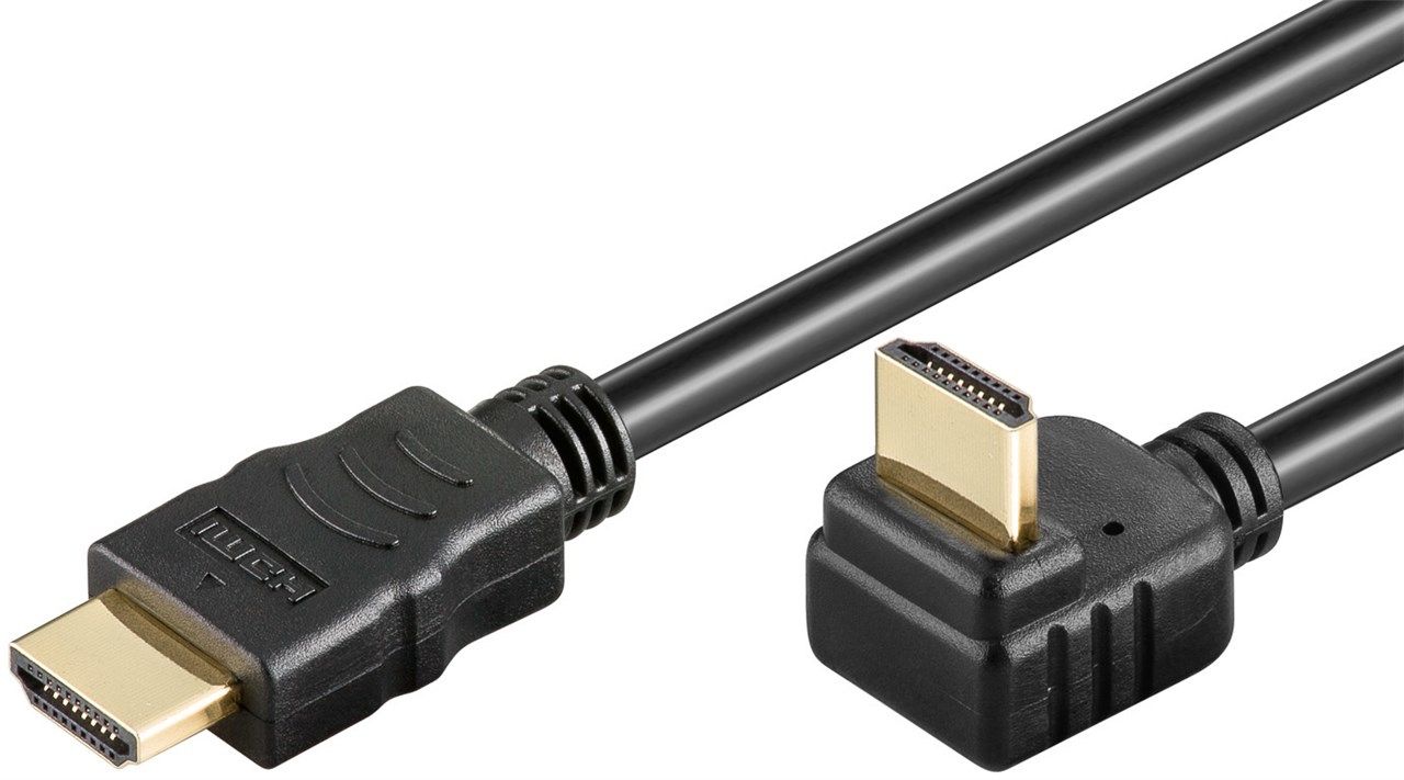 Goobay HDMI Cable 1m, Type A (Standard) - Black