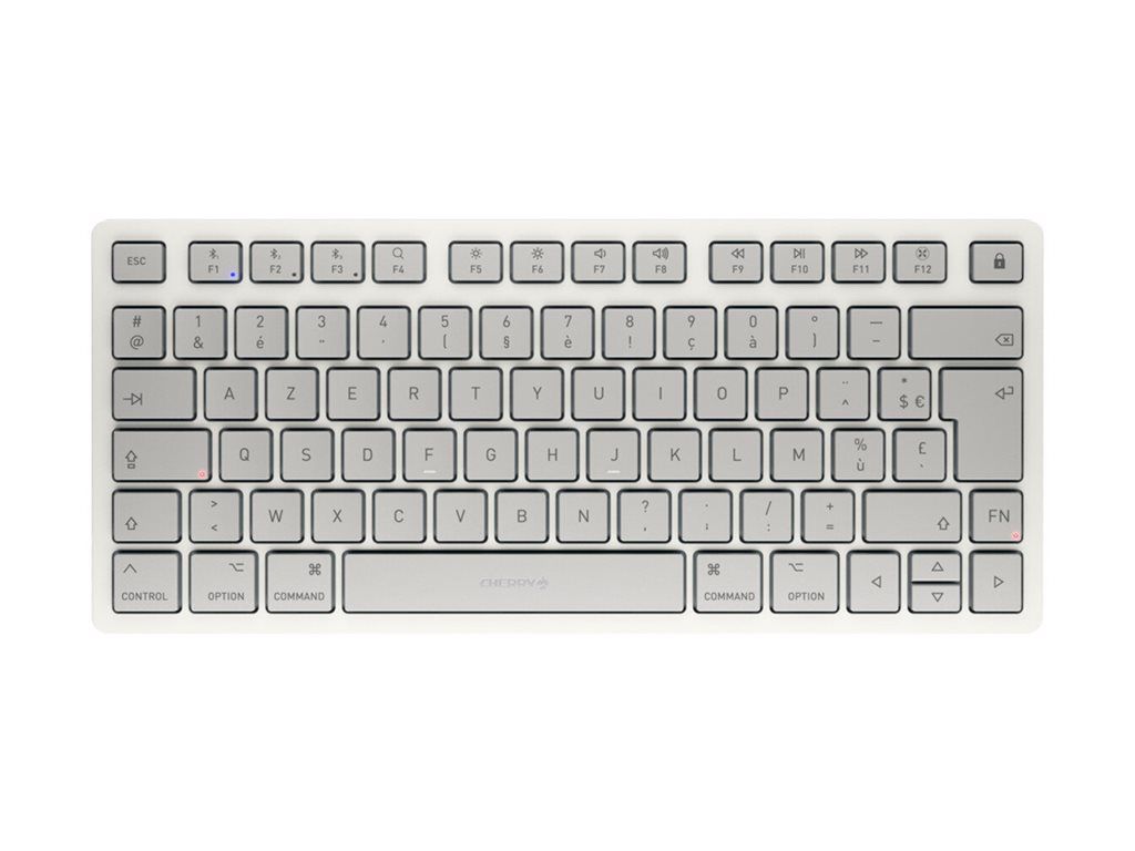 Cherry KW 7100 Mini Wireless Keyboard - AZERTY French for Mac
