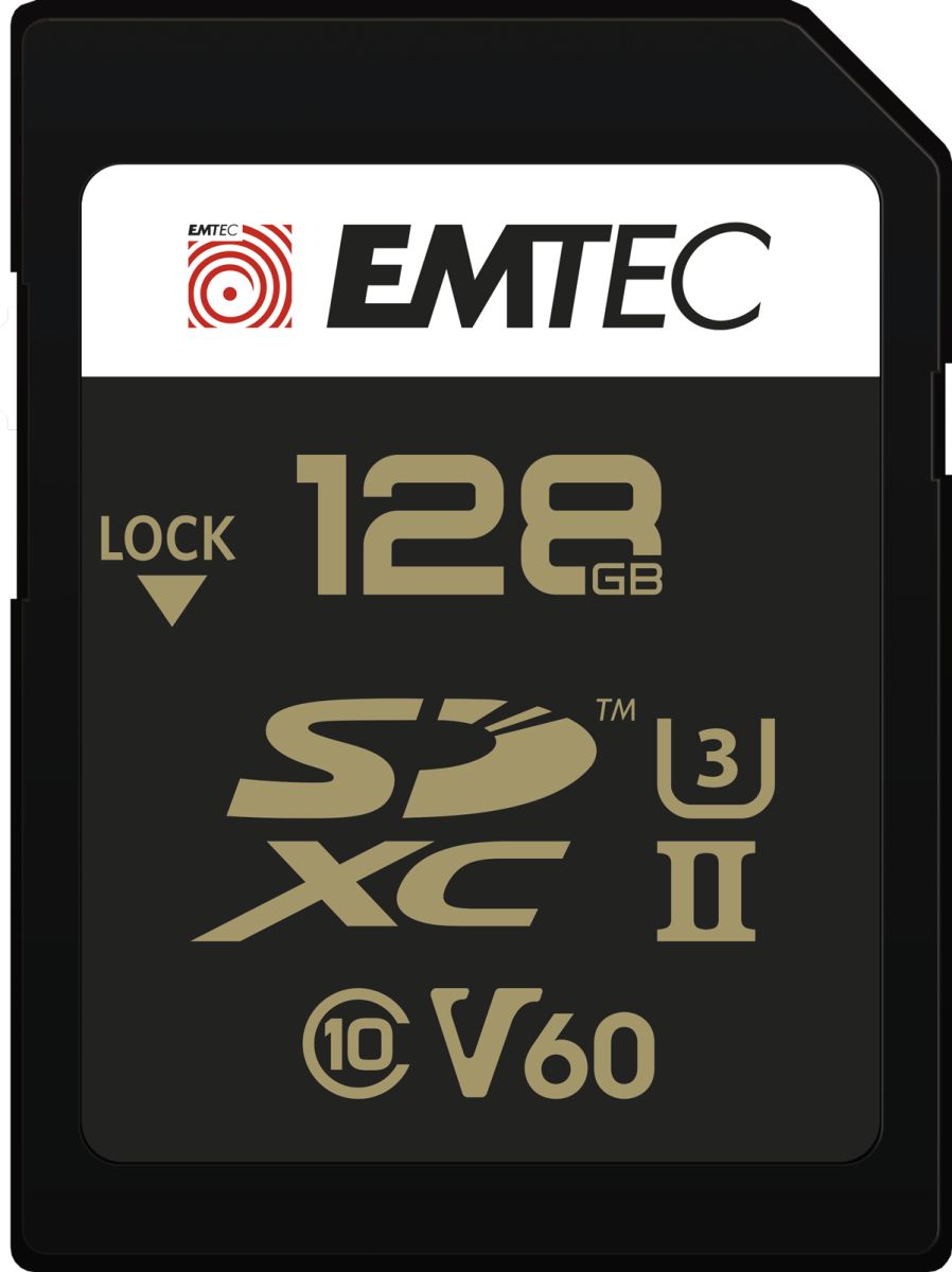 Emtec SpeedIN PRO 128GB SDXC UHS-II Class 10 Memory Card