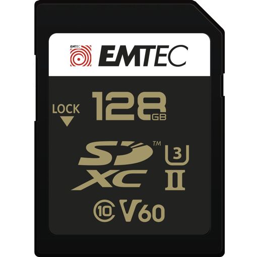Emtec SpeedIN PRO 128GB SDXC UHS-II Class 10 Memory Card