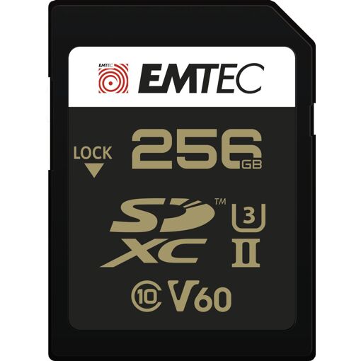 Emtec 256GB SDXC UHS-II Class 2 Memory Card