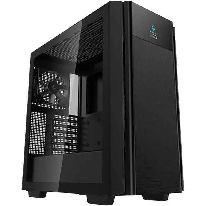 DeepCool CH510 Mesh Digital - Mid-Tower Case - Black - Tempered Glass