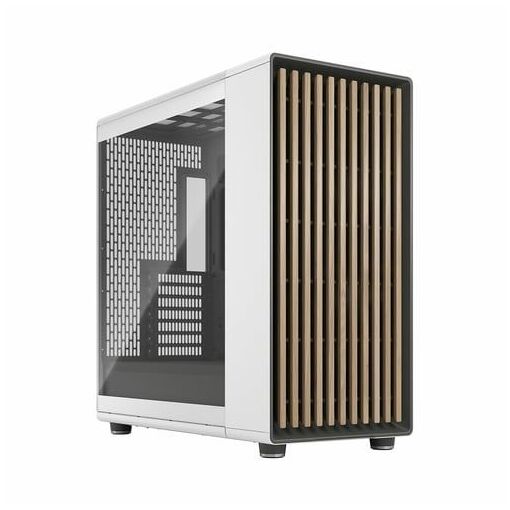 Fractal Design North XL Chalk Blanco Transparente TG - Caja de PC de torre media E-ATX - Con ventana