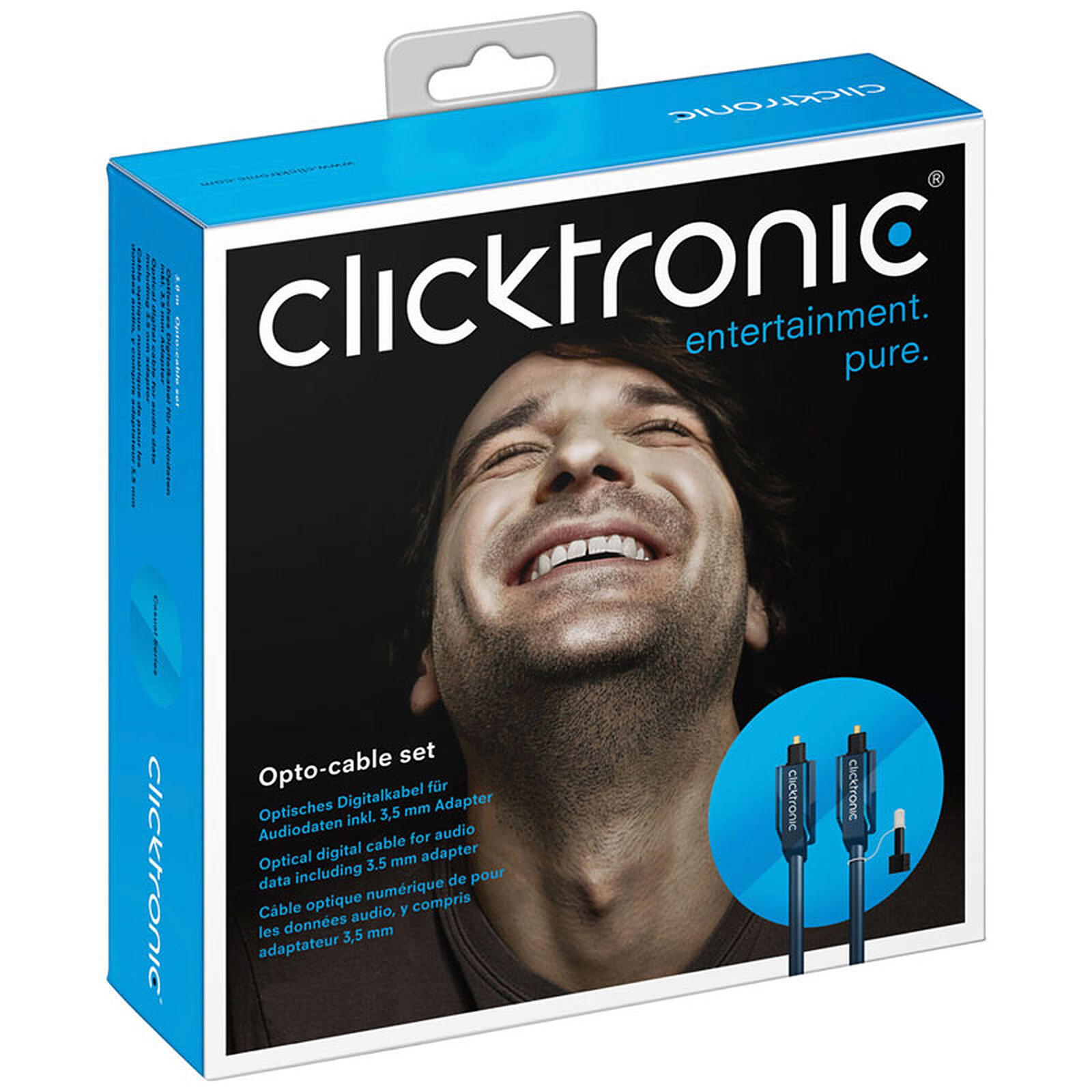 Clicktronic cble Toslink (1 mtr)