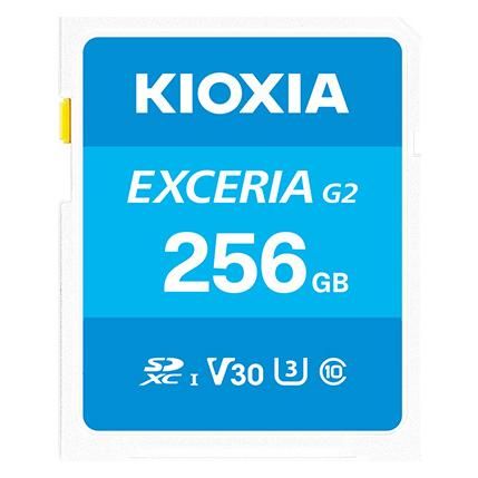 Kioxia 256GB SDXC UHS-I Class 10 Memory Card