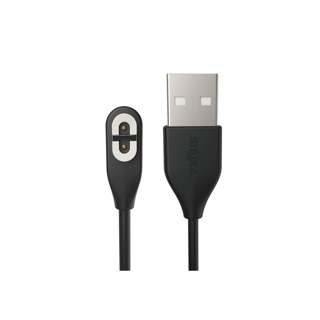 Cable de carga Aftershokz (Negro, Tamaño: 1m)