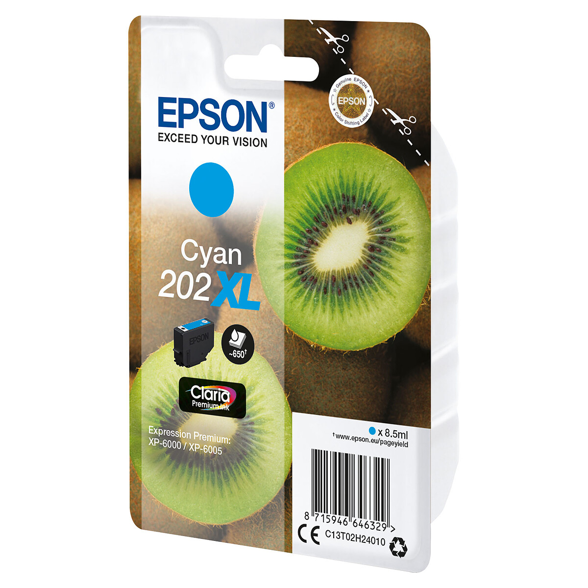 Epson Kiwi Cyan 202XL