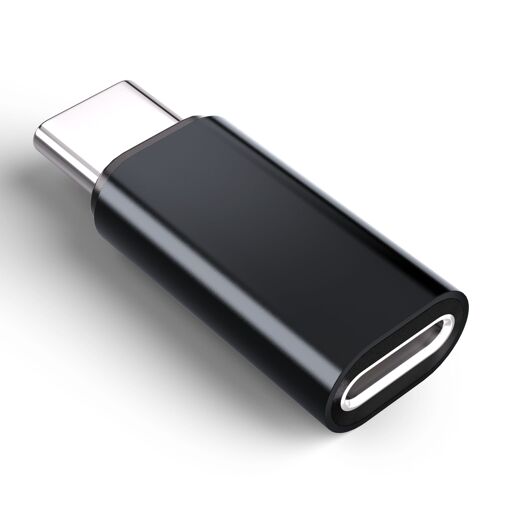 INF Lightning to USB-C Adapter (Black)
