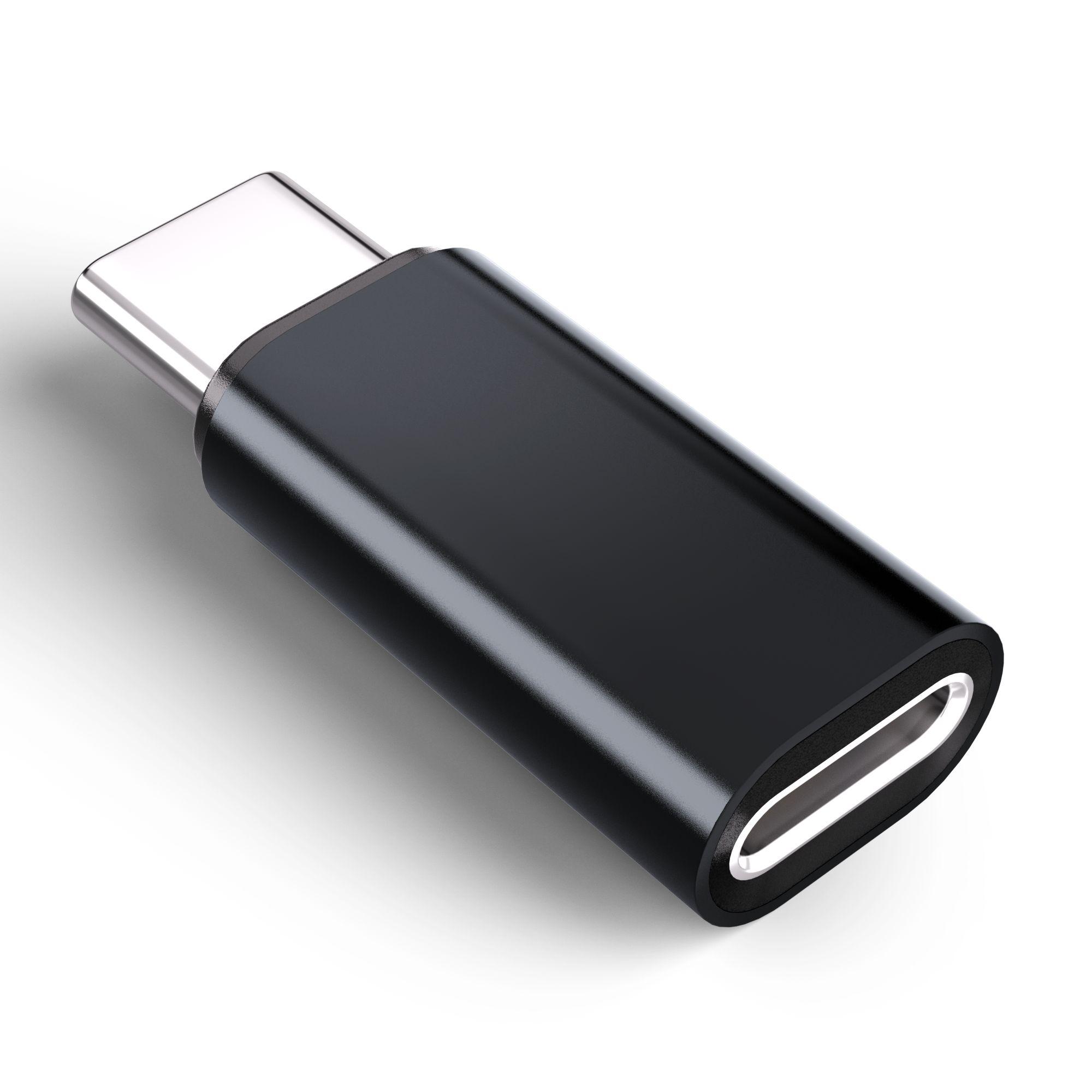 INF Lightning to USB-C Adapter (Black)