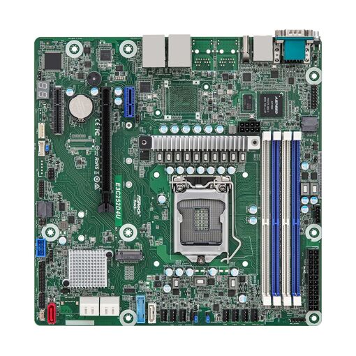 Placa base ASRock E3C252D4U Intel C252 LGA 1200 (socket H5) Micro ATX