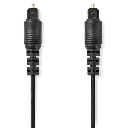 Nedis Audio Cable 1m Toslink Black