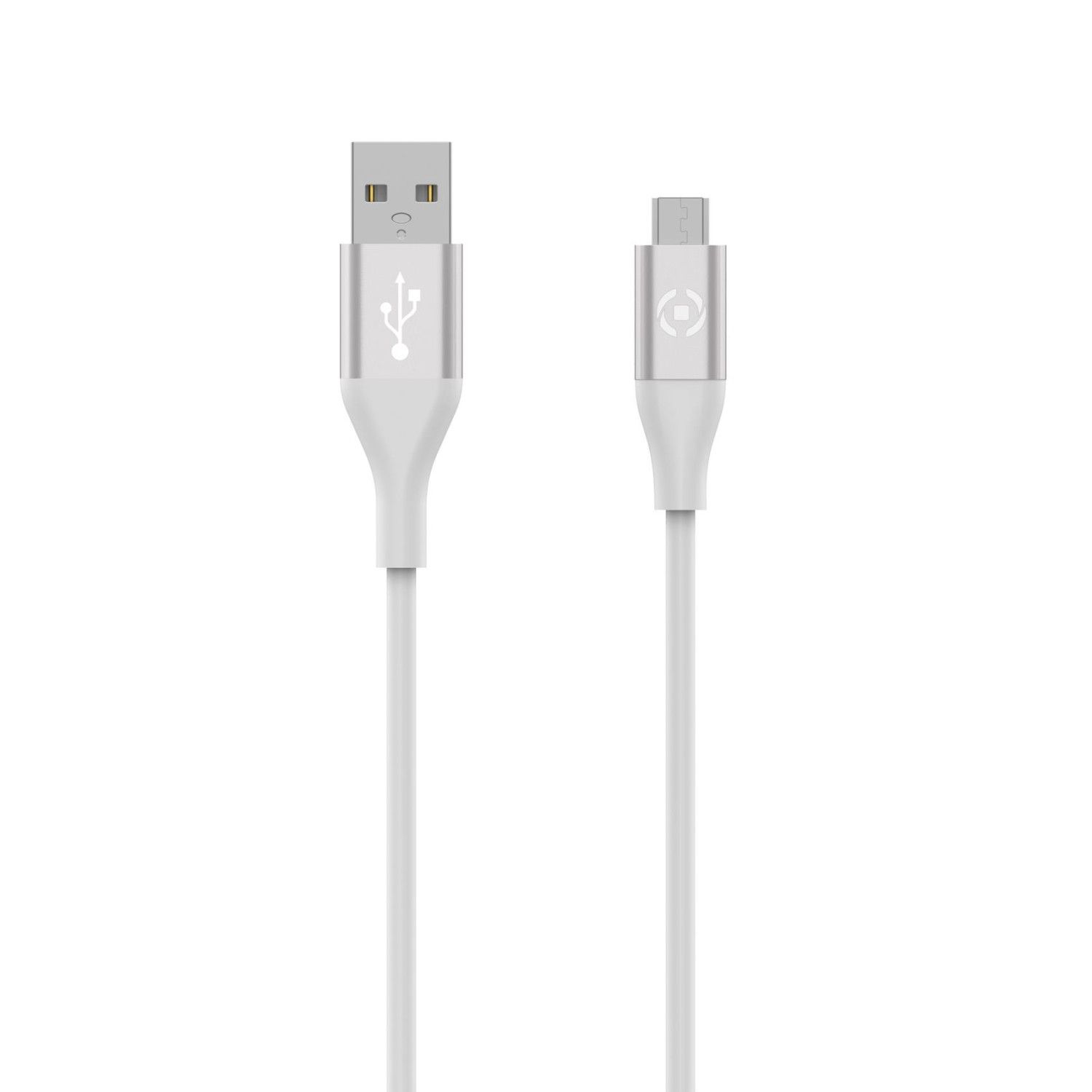 Celly USB Micro Color White Cable 1.5m